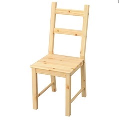 3月31日まで！！IKEA IVAR イス　2脚セットの画像