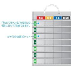 🌈nanashop 決まりました（新品）2点セット！ ナカバヤシ お薬カレンダー（壁掛タイプ）
の画像