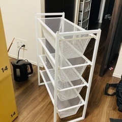 【受け取り予定者決まりました】IKEA 家具 収納家具 スチールラック