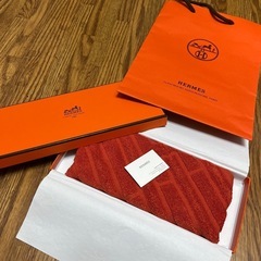 HERMES エルメス　ハンドタオル