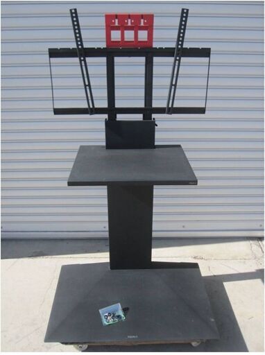 EQUALS 壁寄せテレビスタンド WLTVB6119 棚板付き 32～80V型対応 WALL