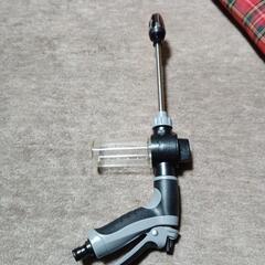 洗車機ホースにつなぐだけ