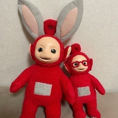 テレタビーズ BIGぬいぐるみ  ポー　2体セット