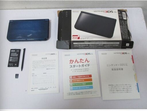 任天堂　NEWニンテンドー3DS LL 本体　メタリックブルー　RED-S-BAAA　動作良好　レアカラー　Nintendo