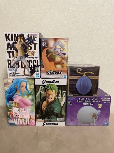 ワンピースフィギュアなど　6点