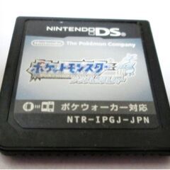 任天堂　DS　ソフト　ポケットモンスター　ソウルシルバー　銀　NTR-R-IPGJ　動作良好　ポケモン　ニンテンドー　ゲーム　Nintendoの画像