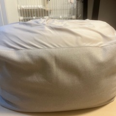 人をダメにするソファ　無印良品
の画像