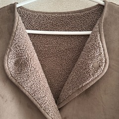 【natural couture リバーシブル合皮コート】の画像