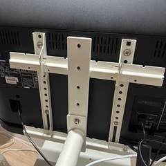 EQUALSテレビスタンド WALL ホワイト＋レコーダー棚板(PS5対応)の画像