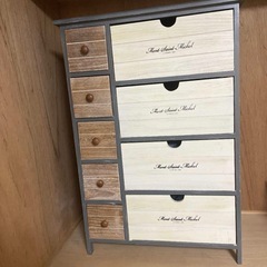 チェスト キャビネット 収納 引き出し 木製 小物入れ 引出し収納 アンティーク　タンスの画像
