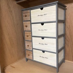 チェスト キャビネット 収納 引き出し 木製 小物入れ 引出し収納 アンティーク　タンスの画像