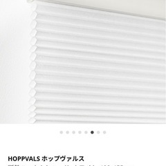 IKEA ハニカムブラインドカーテン　ホップヴァルス100×155cm④の画像