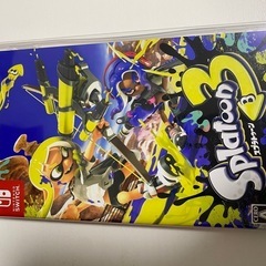 ※取引中　
スプラトゥーン３　switch用ソフト