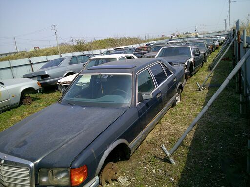 Mベンツ126専門工場-リペア-リサイクル業界Ⅰ番を目指してボルト一本より販売