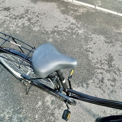 Fitz シティサイクル 黒 26インチ バスケット付き