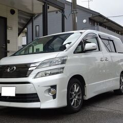 車検満タン ヴェルファイア 後期 2.4Z Gエディション ナビ フルセグTV Bluetooth フリップダウンモニター バックモニター 両側パワスラ パワーバックドア スマートキー HIDライト LEDフォグ ETCの画像