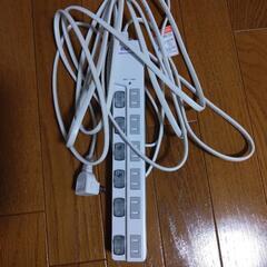 6個口タップ　軍手9双　スポーツタオル