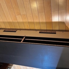 TVボード　キャスター、ガラス扉付きの画像