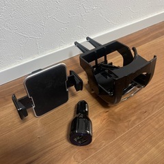 カー用品　スマホ充電　ホルダーの画像
