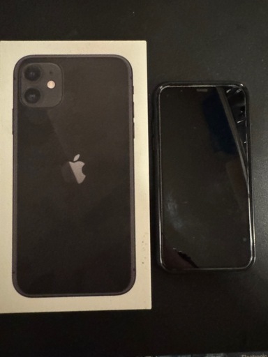 (1週間内引取り限定)iPhone11 ブラック　美品