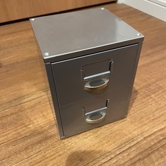 スチール カード名刺入れ コンパクトチェスト　雑貨 ヴィンテージ好きに