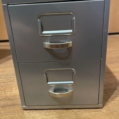 スチール カード名刺入れ コンパクトチェスト　雑貨 ヴィンテージ好きにの画像