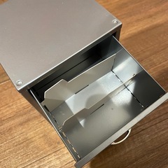 スチール カード名刺入れ コンパクトチェスト　雑貨 ヴィンテージ好きにの画像
