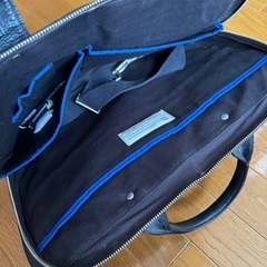 JackSpadeレザービジネスバッグの画像