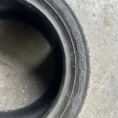 モンキーシャリーバイク流用タイヤホイールの画像