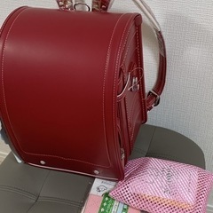 [新品 未使用 ]協和 ふわりぃランドセル 赤