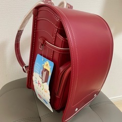 [新品 未使用 ]協和 ふわりぃランドセル 赤の画像