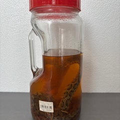 値下　50,000円→35,000円　マムシ酒　マムシ入り　３０年前に購入　未開封　メーカー　石塚硝子　の画像
