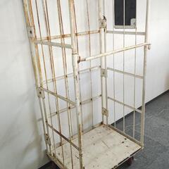🟥無料🟥 ￥0 カゴ台車/折りたたみ可能/170×80cm/運搬/配送/鉄スクラップ/定型文NG/差し上げる方のみ返信します。の画像