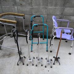 【お譲り先決定済】介護用品 椅子 杖などの画像
