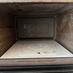 無印　オーブンレンジ　汚れありの画像
