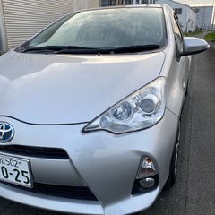 H24年式アクア・低走行・車検あり