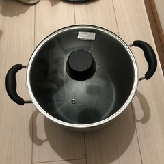 ガスコンロ大き鍋