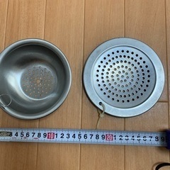 キッキン流し用ステンレスゴミ受け
