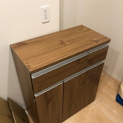 収納付きゴミ箱