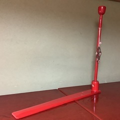 くけ台　昭和レトロ　レッドの画像