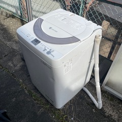 商談中洗濯機
