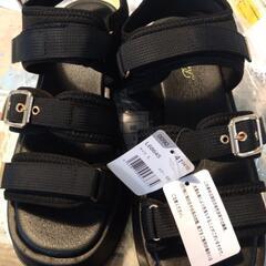 【新品未使用品】ヒラキ厚底サンダルLサイズの画像