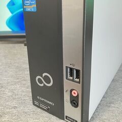 富士通デスクトップ 16GBメモリ Win11の画像