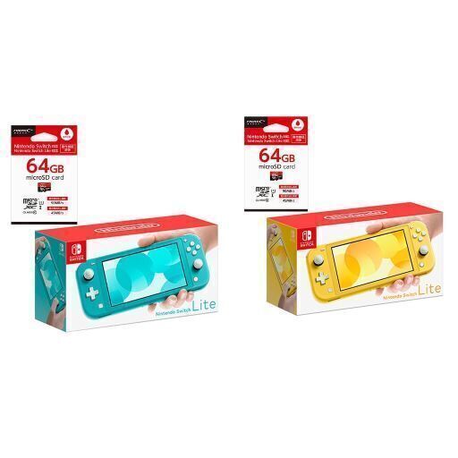 【新品未使用　未開封】2セット　ニンテンドーSwitchライト\u0026専用SDカードセット