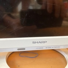 1500円→1000円に値下げ24インチテレビの画像