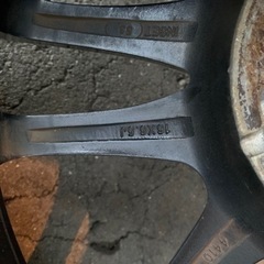 終了　195/55R16 .4本アルミホイールセット　の画像