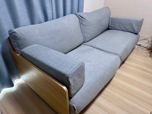 無印良品　ソファ本体　2.5 シーター　カバー付き
