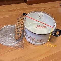 ☆ホーロー鍋　大サイズの画像