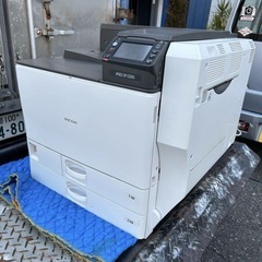 ① 通電確認RICOH IPSiO SP C830カラーレーザー...