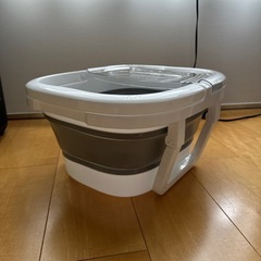 足湯  バケツ の画像